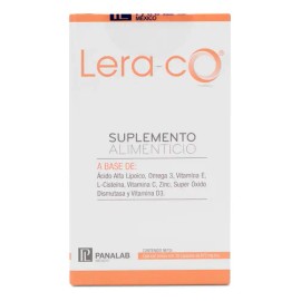 Lera Co Suplemento Ácido Lipólico Omega 3 Vitamina E 30 Caps                                                                                          