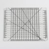 Ankexin Slotted Quilting Ruler Durable Patchwork Ruler Transparent DIY Craft