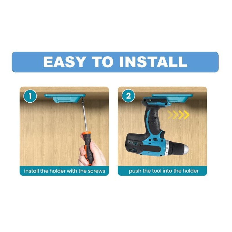 ELAIRUA Drill Tool Wall Mounted Base Hanger Compatible Motorized Stand