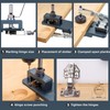 35mm Concealed Hinge Jig, Metal Cabinet Door Hinge Jig, Accurate