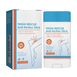 Anti Chafe Balm - Thigh Rescue Anti Chafing Cream - Waterproof Chafe Stick for Blister Prevention During Cycling, Running Chafing Stick, Waterproof, Easy to Apply