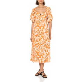 Billabong Women's Paradise Cove 2 Midi Dress, Dried Mango