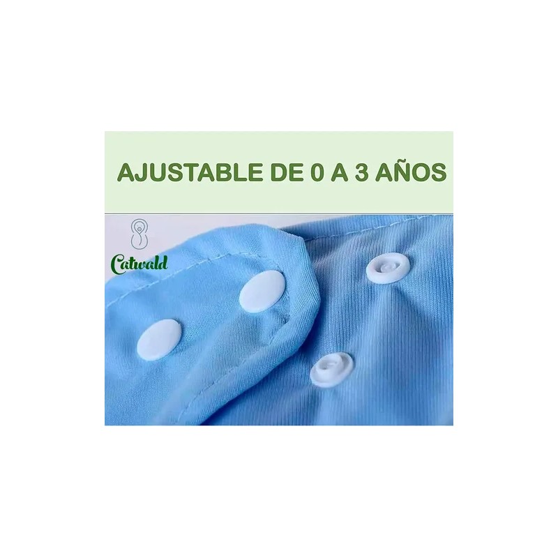Pañal Reutilizable Ecológico Multietapa 1 Und