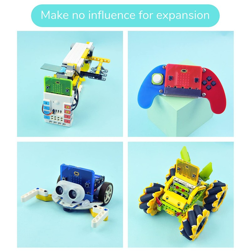 ELECFREAKS microbit V2 Protective Case Simple Frosted Case, Easy to