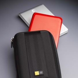 Case Logic Portable EVA Hard Drive Case QHDC-101 - Red