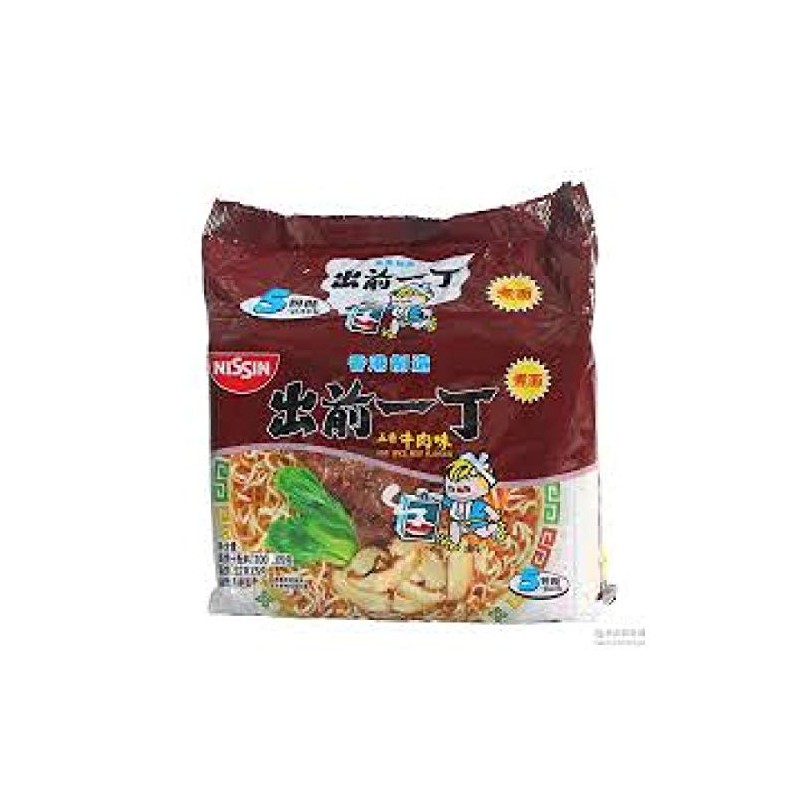 Nissin Demae Iccho Five Spice Beef Flavour 100g (Pack of