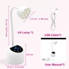 CGBE UV Nail Lamp with Smart Auto Sensor and LCD