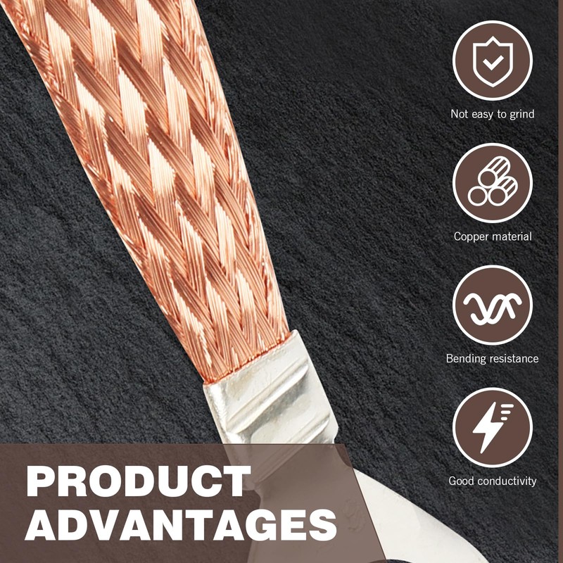 Dogary 5 PCS Braided Grounding Strap, 10/12 Inch Car Heavy