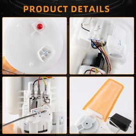 DIRBOERF Electric Fuel Pump Module Assembly Compatible with Toyota Camry 2.4L 3.0L 2002-2006 Replaces SP9158M 77020-33210 77020-33110