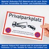 Private Parking Sign 1 Piece 30 x 20 cm 2.7