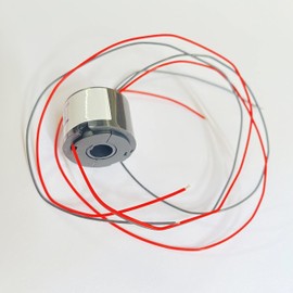 Taidacent Hollow Slip Ring Signal Power Continued 2/4/6/12 Road Collector Ring Conductive Electric Motor Slip Ring Rotating Connector (2 Wire 1.5A Inner Hole 7mm Outer Diameter 22mm)