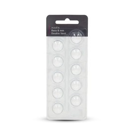 Hearing360 MiniFit Bass Double Vent Dome Hearing Aid Domes Compatible with Oticon Device (8mm)