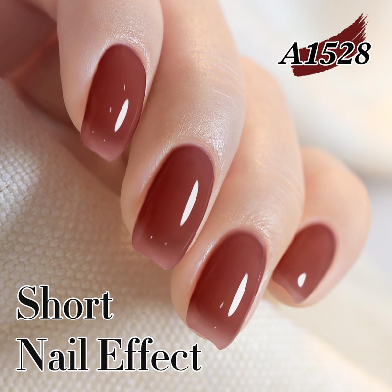 Double Rhythm 0.50 OZ Translucent Gel Polish Same Color Same