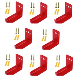 Fire Extinguisher Mount Wall Hook Bracket for Holding up to 20 lbs Extinguishers, Suited for Large and Small Dry Chemical and Water Extinguishers