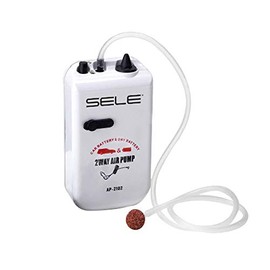 Sele OXYGENATOR 2 Way Air Pump for Live with Car Power Cable