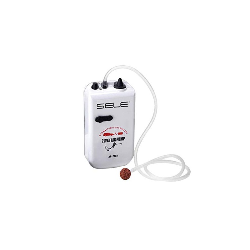 Sele OXYGENATOR 2 Way Air Pump for Live with Car
