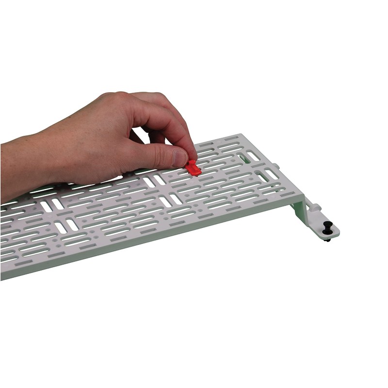 On-Q AC1051-KH-20 Keyhole Post Clips (20 Pack), Red