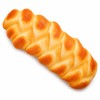 20cm Realistic Bread Plush Pillow – Soft Stuffed Hug Pillow