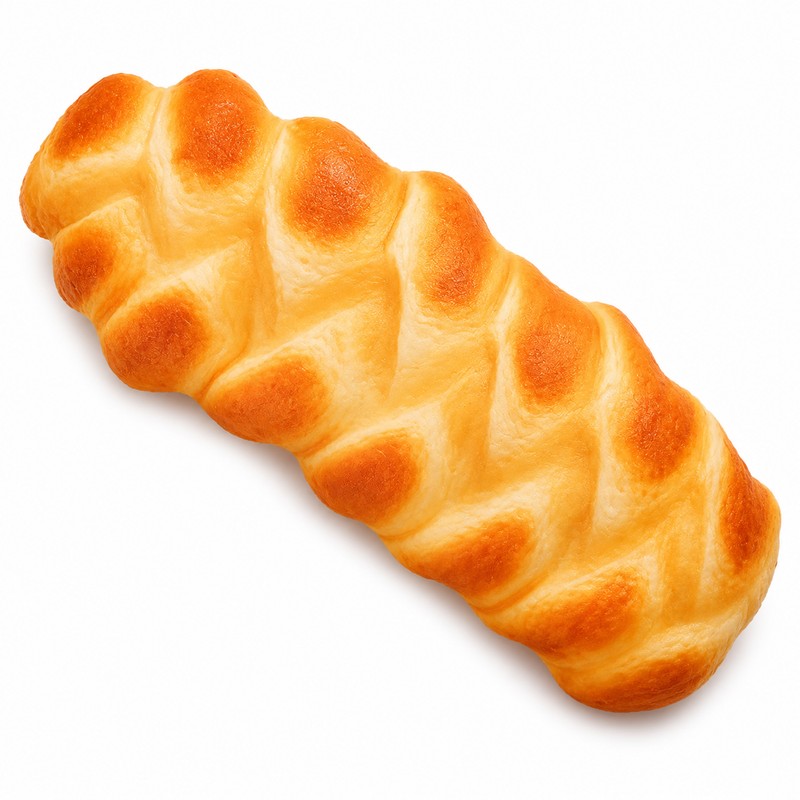 20cm Realistic Bread Plush Pillow – Soft Stuffed Hug Pillow