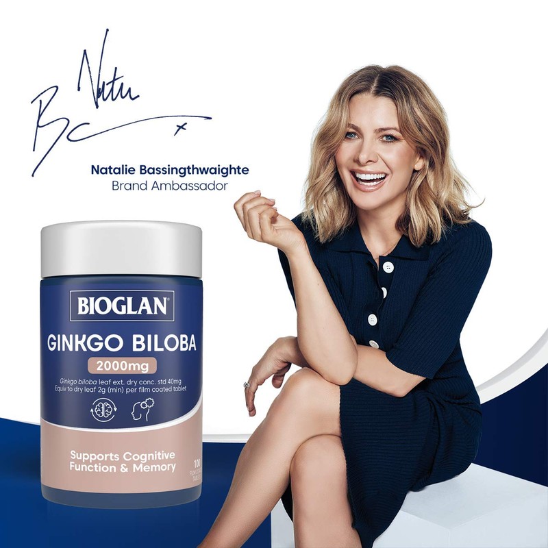 Bioglan BG Ginkgo, 2000mg (100s), 0.12 Kilograms