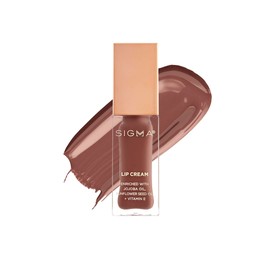 Sigma Beauty Lip Cream – Professional Liquid Lipstick Cream with an Ultra-Hydrating Formula and a Lustrous, Creamy Finish - Long Lasting, Lightweight & Non-Sticky Lip Creme (Dusty Rose)