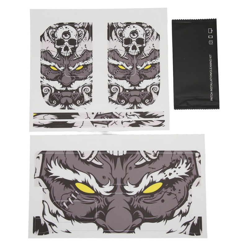 Game Console Sticker Cool Funny Scratch Resistance Dustproof Game Console
