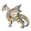 Mechanical Steampunk Dragon Sculpture Decorative Resin Dragon Statue for Bedrooms
