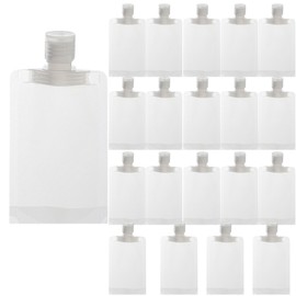 Melting Market Travel Portion Pouch Tube Container, 20 Pieces, 30ml / 멜팅마켓 여행용 소분 파우치 튜브 용기, 20개, 30ml