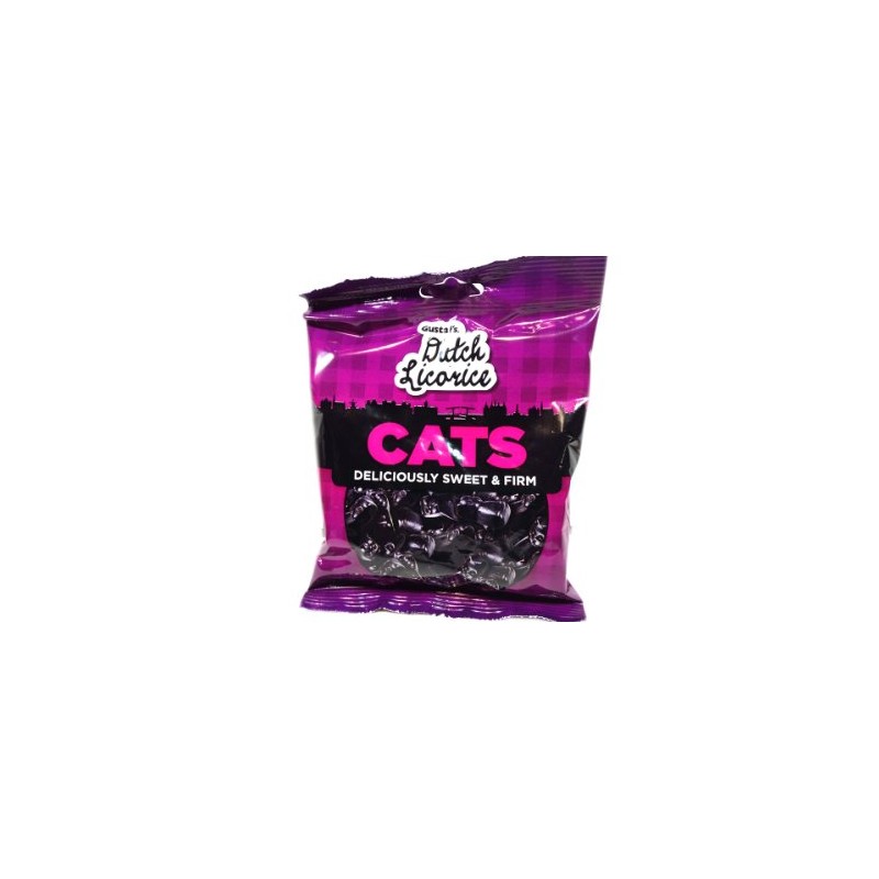 Dutch Licorice Cats - 5.2oz [Pack of 6]