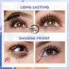 SACE LADY Black Mascara, Waterproof Volume Lengthening Eyelashes Mascara, Long