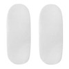 Cuddles Collection Moses Basket Fitted Sheet (White, Pack of 2)