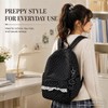 Polka Dot Backpack, Cute Lace Daypack for School Travel