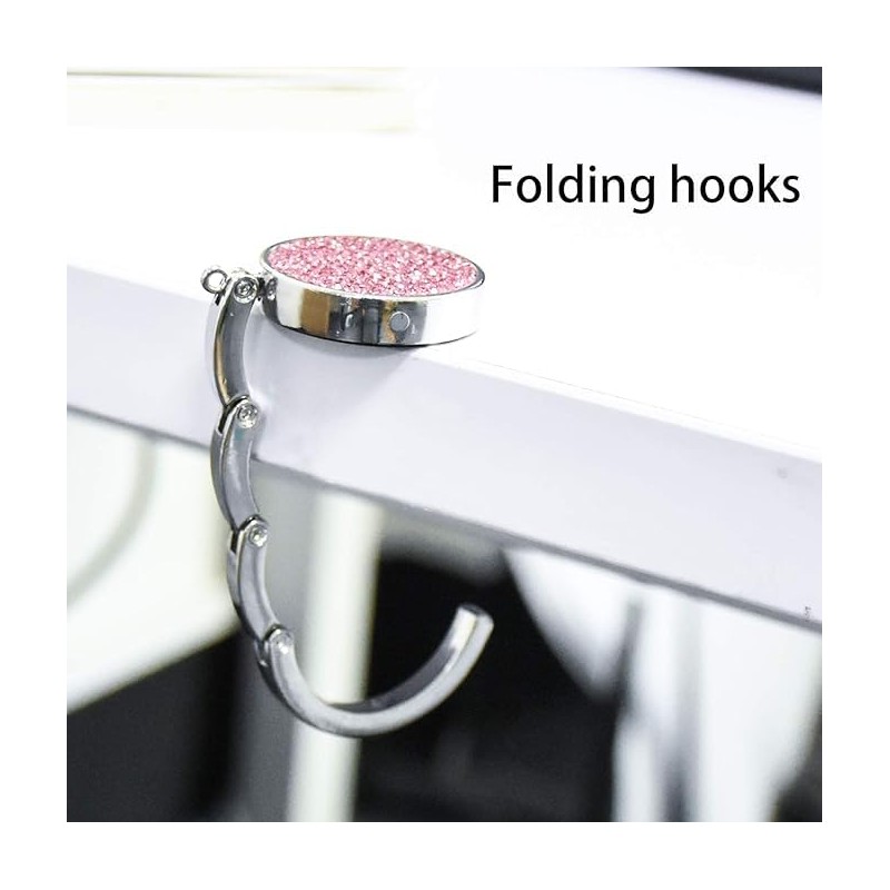 RWSRW 3 Colour Handbag Holder Bag Holder Table, Foldable Hanger