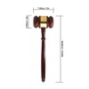 Gavels Fast Wooden Gavel and Sound Block for Judge Lawyer