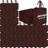 Windyun 200 Pcs Reusable Tote Bag Bulk 8 x 10