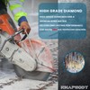 RHAPSODY 14 Inch Laser Welded Diamond Concrete Saw Blade, Segmented