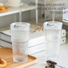 KEMORELA 6-Pack Ribbed Glass Tumblers with Lids & Straws –