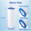 PELLUCID CC150 Pool Filter Cartridge Compatible with Clean & Clear