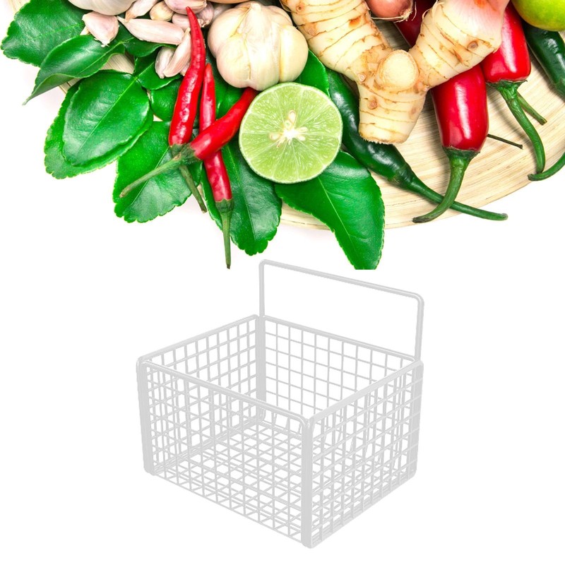 Wire Storage Baskets, Metal Wire Hanging Storage Basket Hanging Kitchen