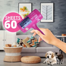 WBM Home Lint Roller Refills, Extra Sticky Lint Remover for Pet Hair, Best for Couch, Clothes & Furniture, Lint Remover, Pack of 6, Total Sheets 360