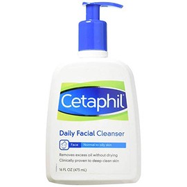 Cetaphil Daily Facial Cleanser, Normal to Oily Skin - 16 Oz (Pack of 4)