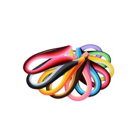 Multi-Color Green Paper Quilling Strips Set Gradient 6colors Quilling Paper-21inch Length-Width 3mm 0.12 in