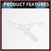 HEROFFIX Automotive Vacuum Tubing Connector, 3/16" Car Y Shaped 3