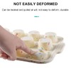 NOWHYX Silicone Muffin Pan,12 Cups Muffin Baking Pan with Handle