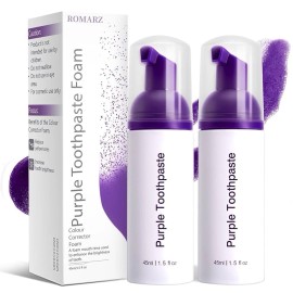 Unbranded Color Corrector Purple Toothpaste Teeth Whitening Booster Tooth Stain Removal