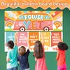 QOUBAI Groovy Growth Mindset Posters Groovy Hippie Bulletin Board Decorations