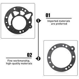 QAZAKY RK-88HL Carburetor Repair Kit Compatible with Tillotson 2-Cycle HL Model Homelite HL-108A HL-112A HL-117A HL-125A HL-129A HL-130A HL-132A HL-155A HL-180A HL-290A HL-293E HL-293F 295A Pack of 5