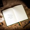 CAGIE 320 Pages Thick Hardcover Journaling Notebooks Vintage Leather Journal