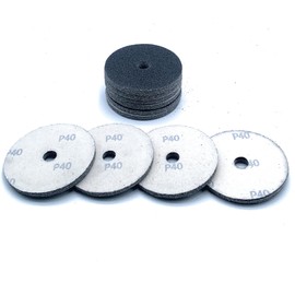 SIGNI 100PCS 4 Inch Silicon Carbide Velour Abrasive Paper Sanding Discs Sandpaper Sander (100pcs 600 Grit)