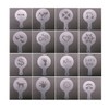 SIPLIV Coffee Art Tool Kit 60 Pcs Different Kinds of